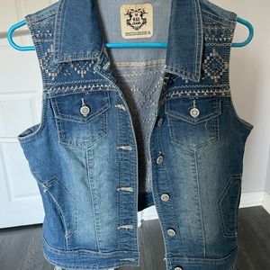 Denim vest